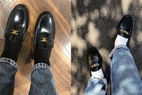 celine loafer